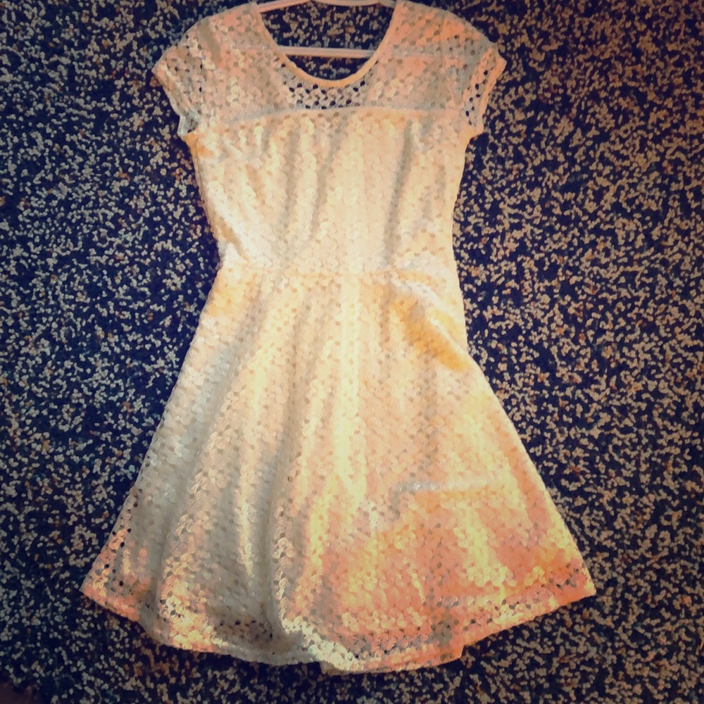 Cream dress